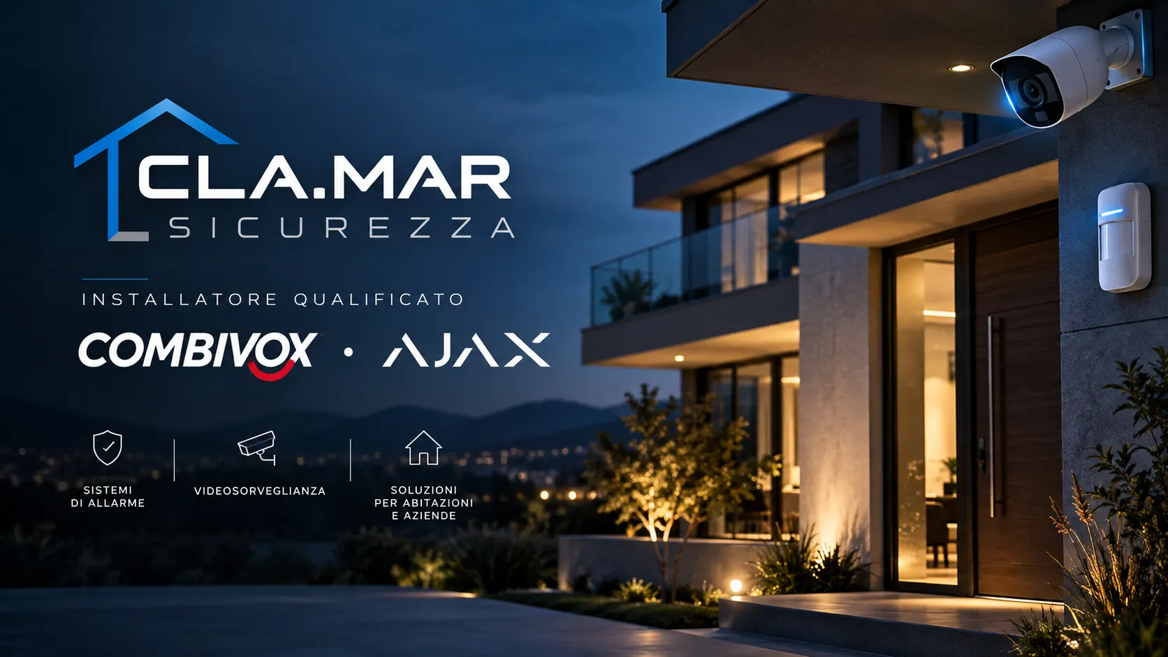 Cla.Mar Sicurezza s.r.l. — Installatore qualificato Combivox e AJAX
